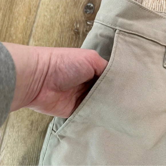 RedHead Men's Khaki Cotton Cargo Shorts Size Waist 38 GUC - Picture 4 of 10